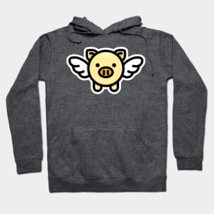 When Pigs Fly: Yellow Hoodie